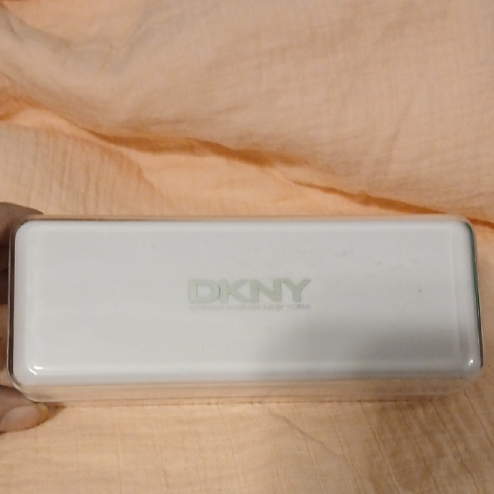 DKNY White Eyewear Case